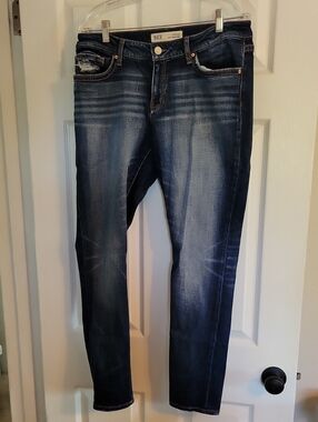 BKE Stella Women's Dark Indigo Skinny Jeans